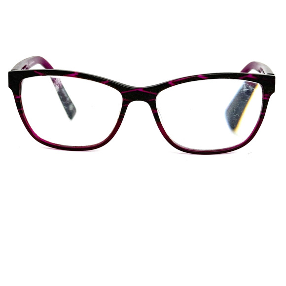 Morel Nomad Eyeglass Frames 2884N Purple Gray France 54-15-135 H14025